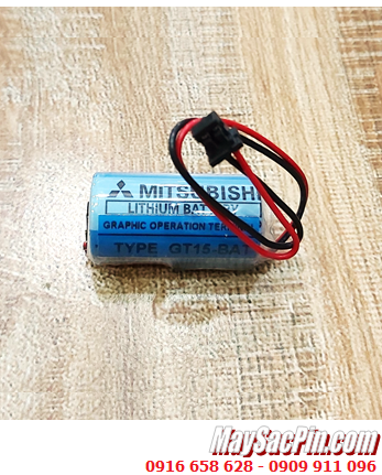 Mitsubishi GT15-BAT; Pin nuôi nguồn Mitsubishi GT15-BAT lithium 3v 2/3A 1800mAh _Xuất xứ Nhật